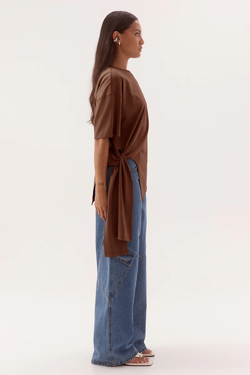 BLAKE TEE - CHOCOLATE - Image 3