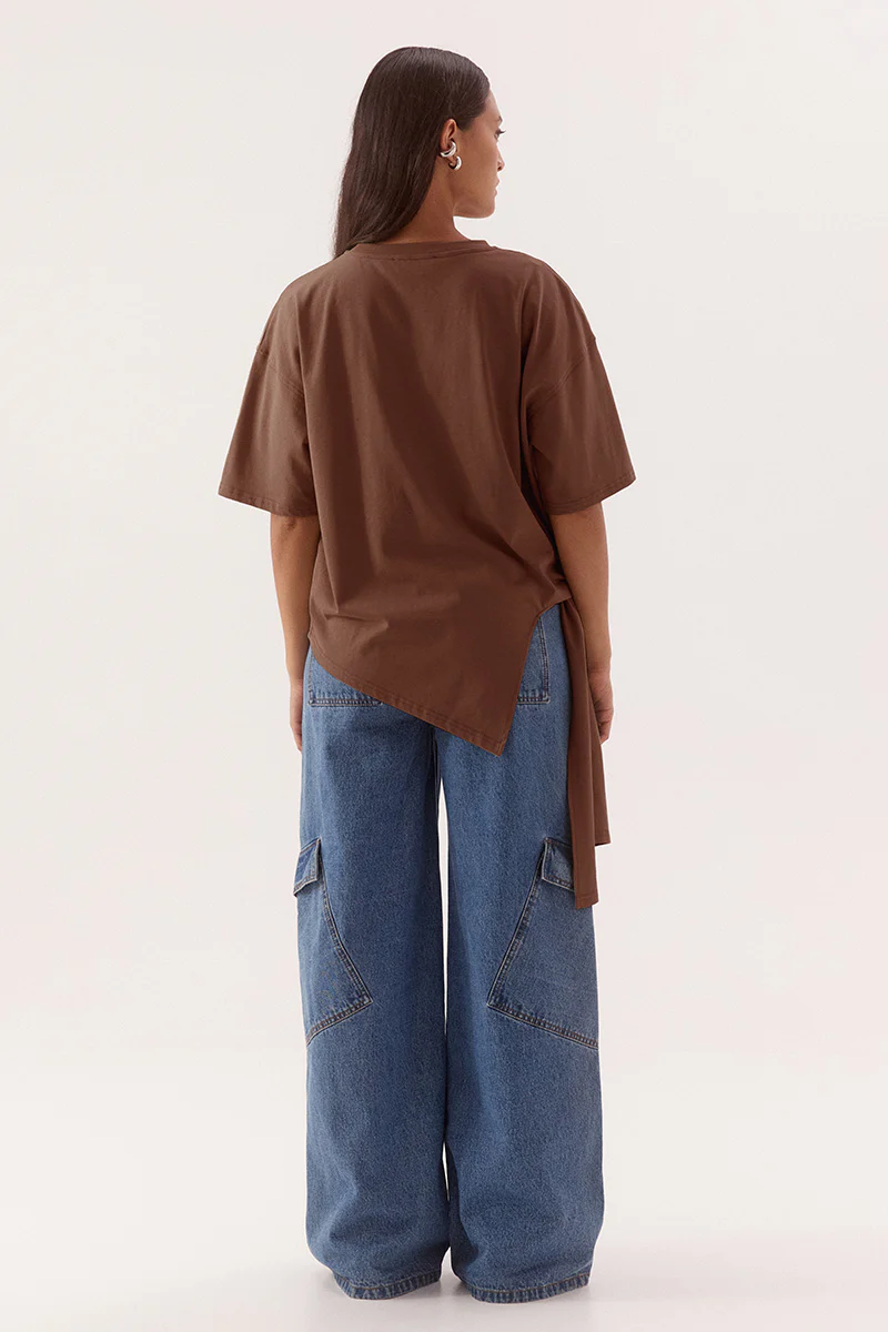 BLAKE TEE - CHOCOLATE - Image 4