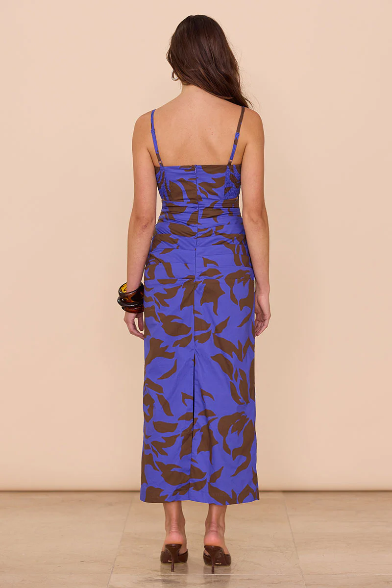 CALLI DRESS - BLUE IRIS - Image 4
