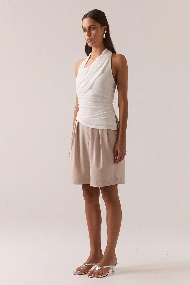 ELVY TOP - CHALK - Image 3