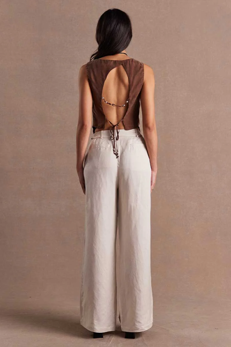 HEIRLOOM TOP - CHOCOLATE - Image 4