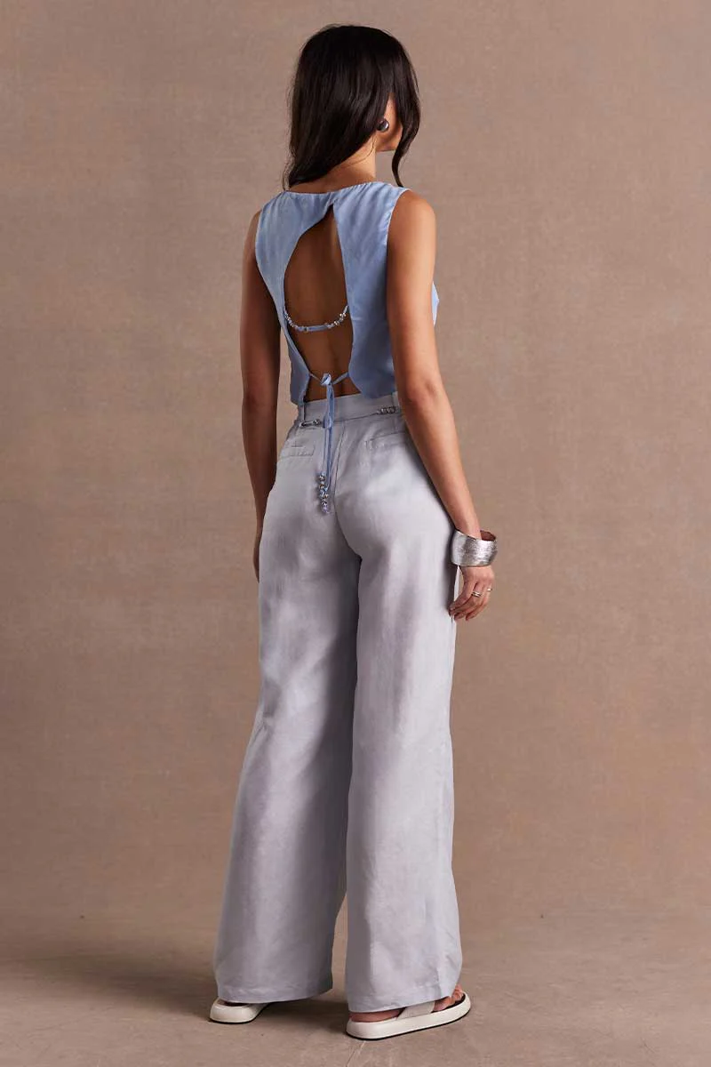 HEIRLOOM TOP - GLACIER BLUE - Image 4