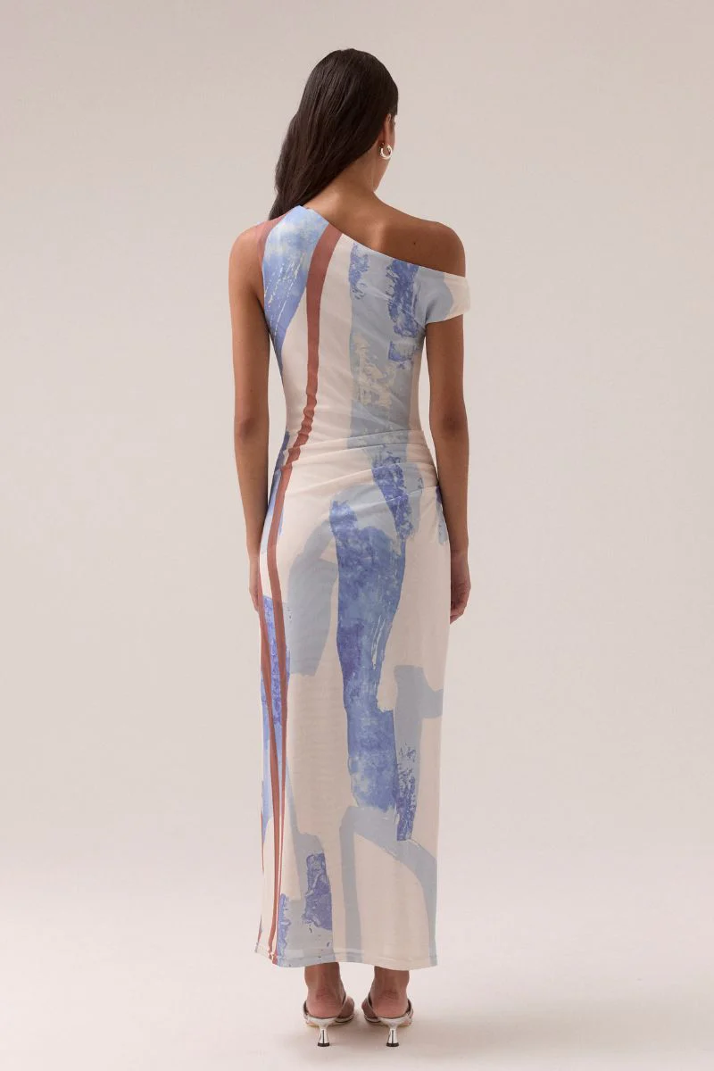 HUNTER MESH DRESS - BLUE SPICE - Image 4