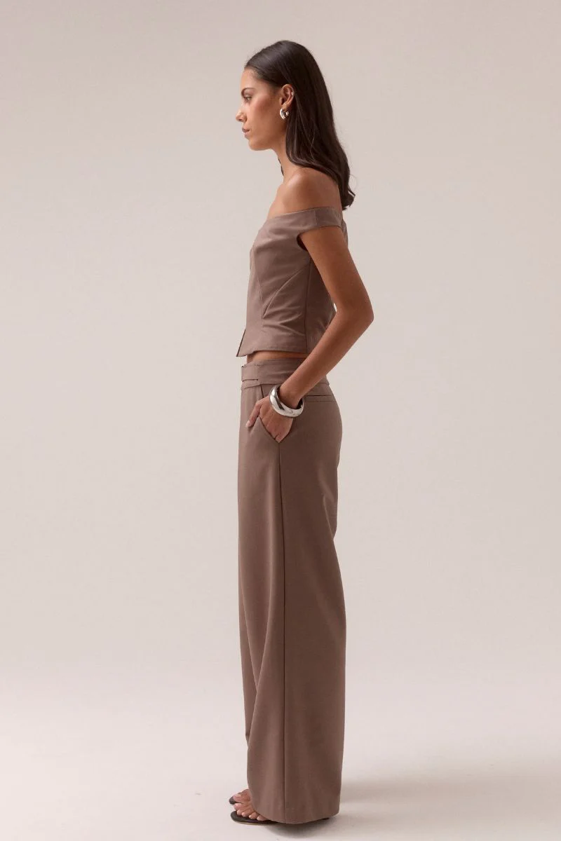 KENNEDY TOP - TAUPE - Image 3