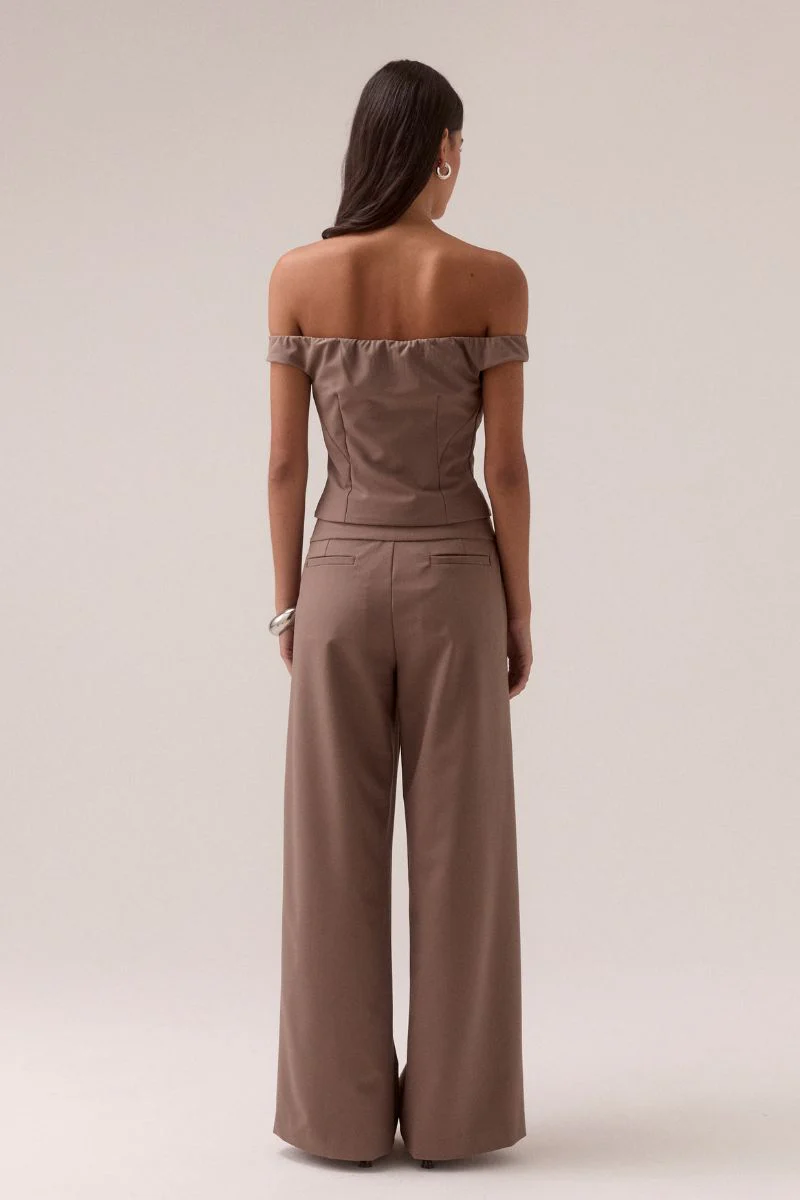 KENNEDY TOP - TAUPE - Image 4