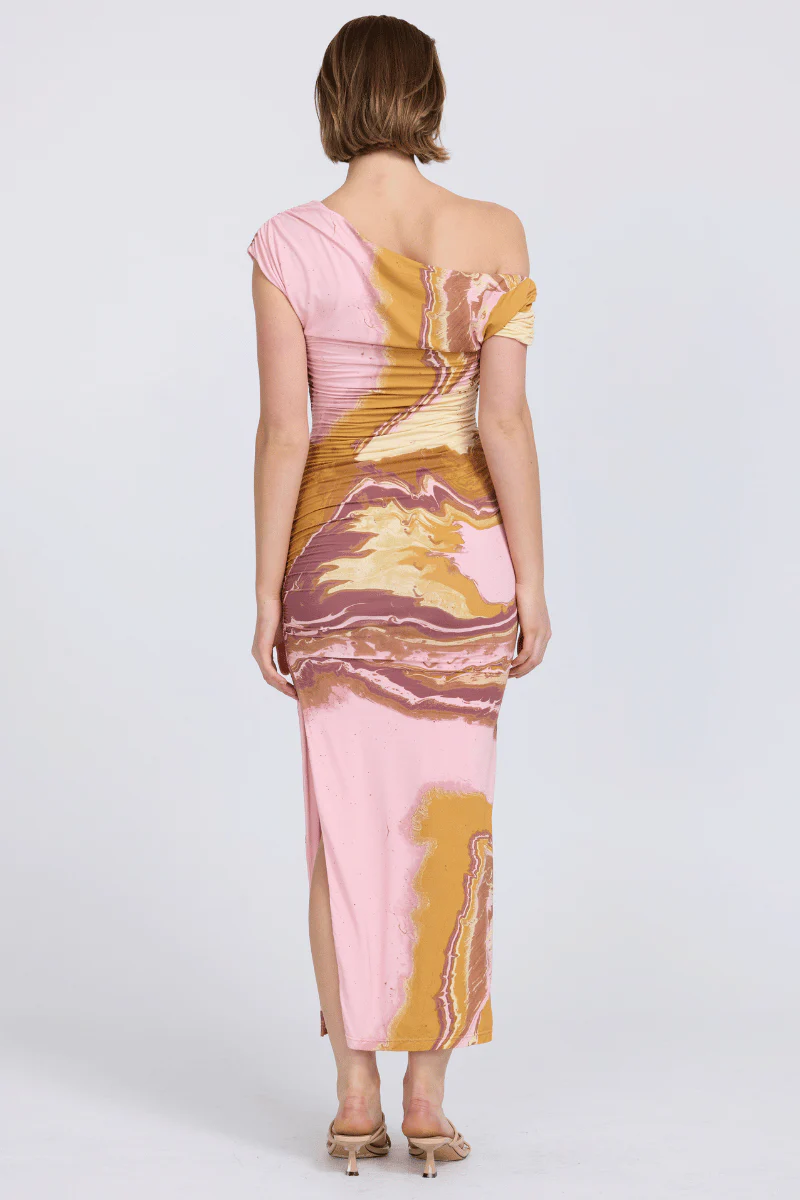 MOLTEN DRESS - PINK - Image 4