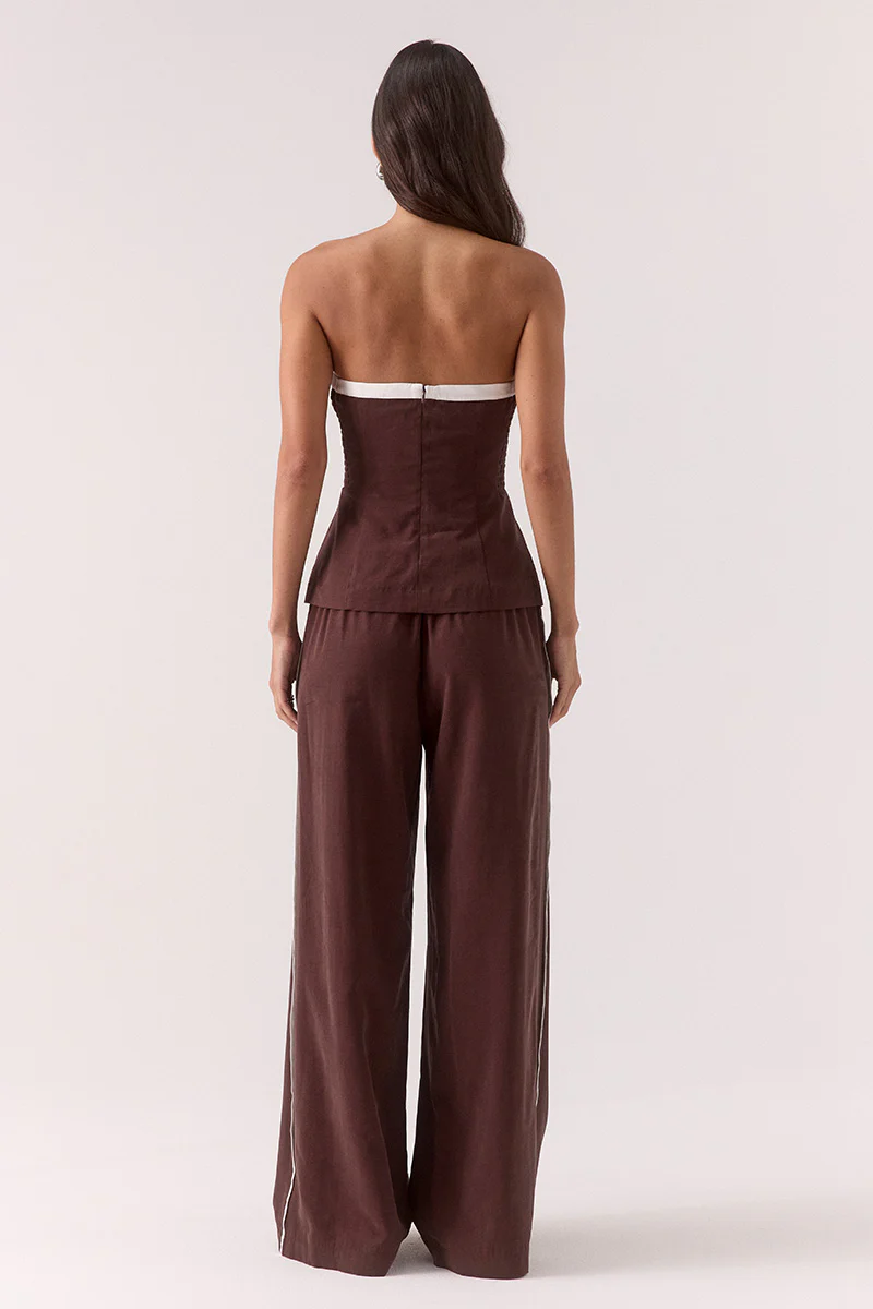 SORA BODICE - GANACHE - Image 4