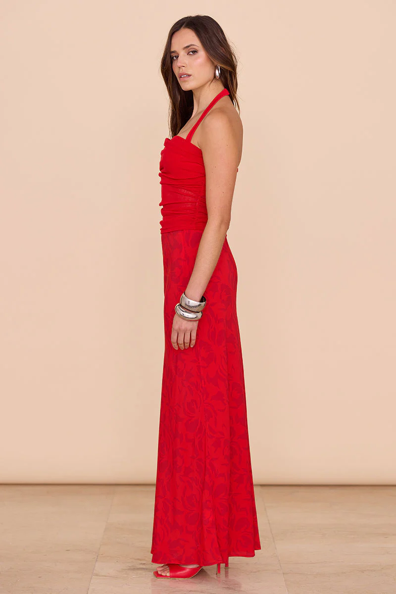 THEA MESH TOP - CHILLI - Image 3